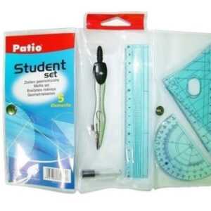 Joonestustarvikute komplekt PATIO Student, 5 tk