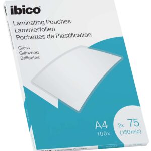 Lamineerimistaskud Ibico A4 75M. Gloss/100
