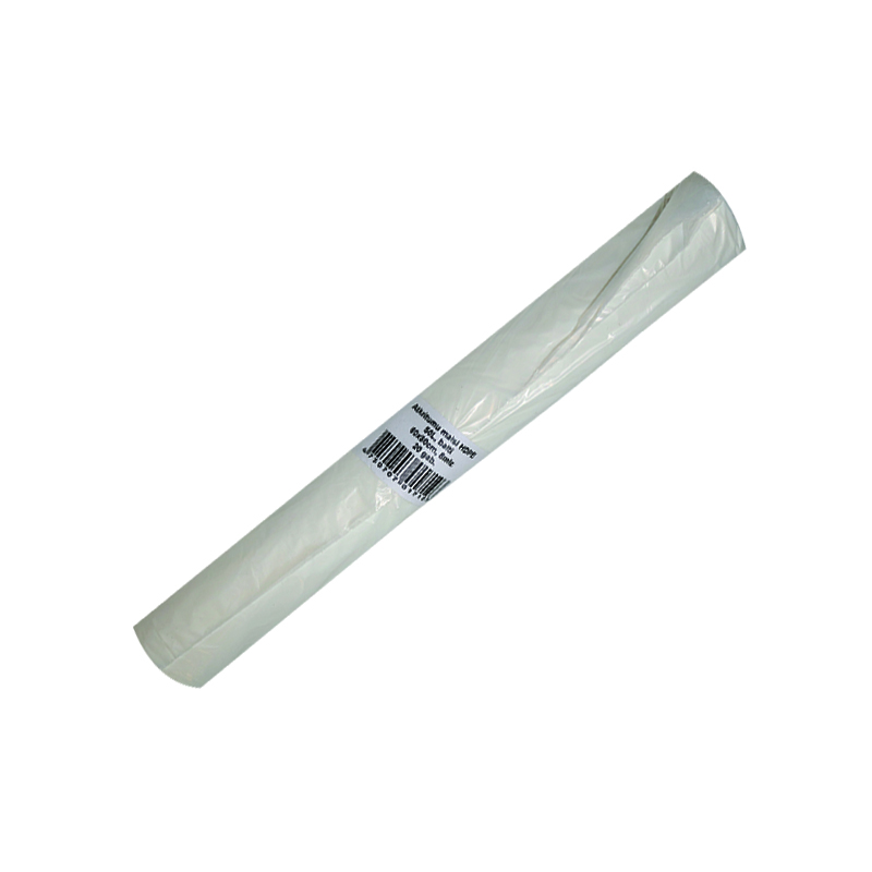 Prügikotid, 50 l, 20 vnt, HDPE, 8 mic, 62x80 cm, valge