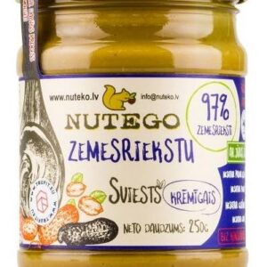 Nutego, Maapähklivõi, kreemjas, 250 g