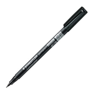 Marker permanentne STAEDTLER Lumocolor CD/DVD, 0,4mm, must