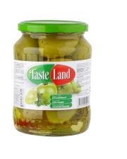 Tomatid TASTE LAND rohelised marineeritud, 660 g  / 360 g