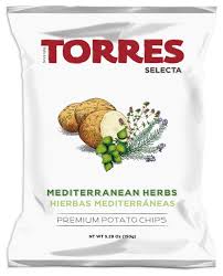 Kartulikrõpsud TORRES, vahemere ürtidega, 150 g