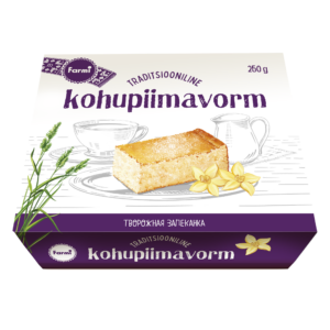 Kohupiimavorm FARMI, vanilli, 250g