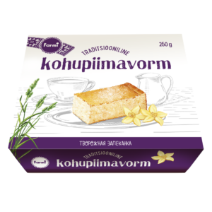 Kohupiimavorm FARMI, vanilli, 250g