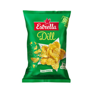 Sakilised ESTRELLA kartulikrõpsud tilliga 180 g