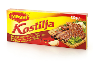 Rikkalik veiselihapuljong MAGGI Kostilja, 120g