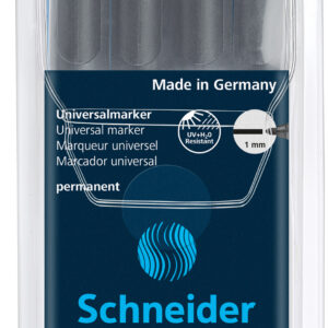 Markerid Schneider 224, M komplekt 4tk, veekindel