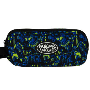 Pliiatsiümbris OCW BLUE LIQUID, täitmata, 3 tõmblukku
