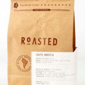 ROASTED ESPRESSO Kohv Brazil Fazenda, 100% araabika 250 g