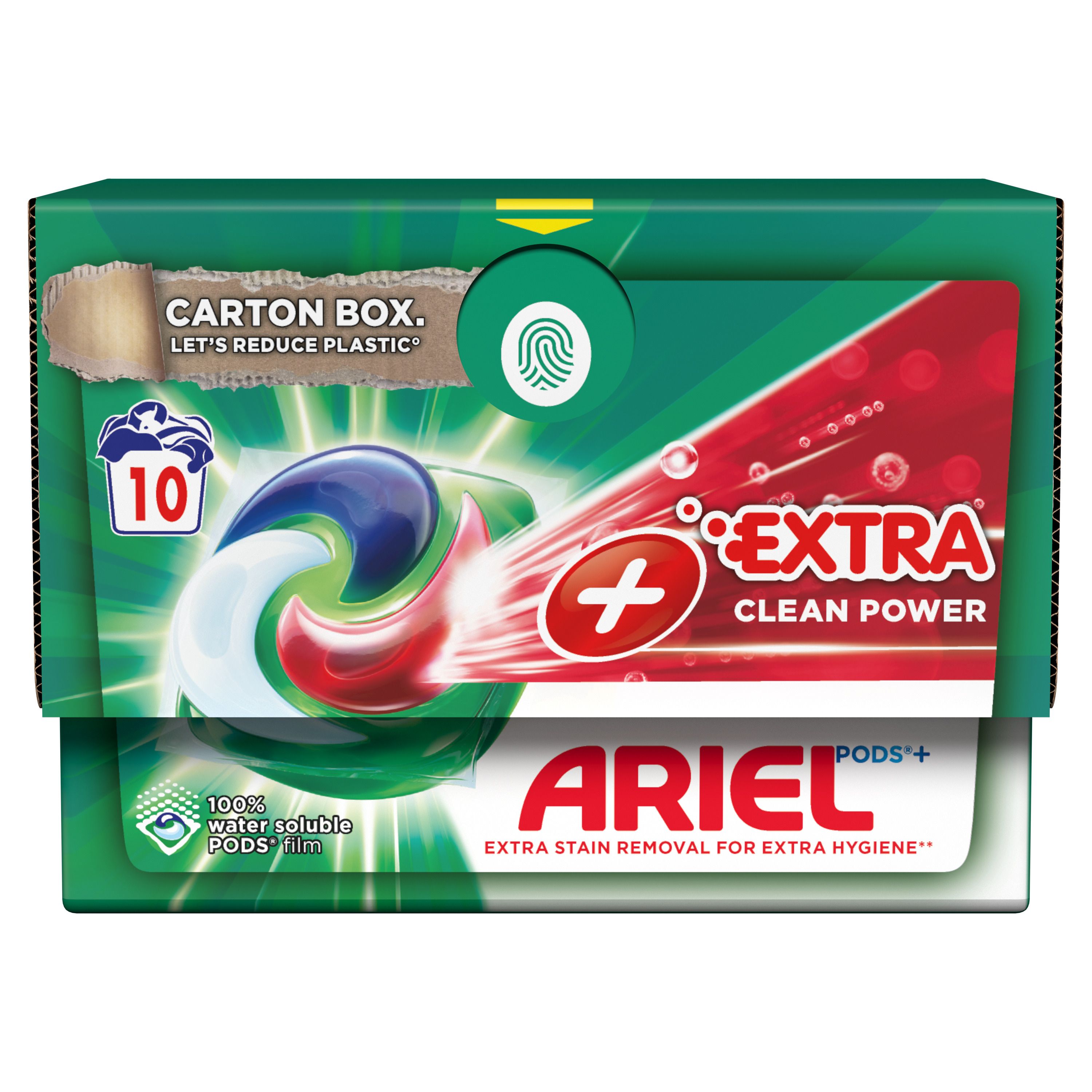 Geelkapslid ARIEL Extra Clean 10tk