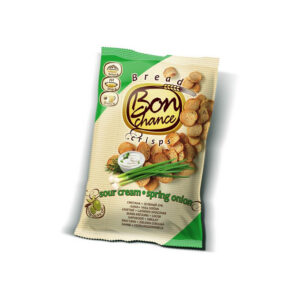 Leivakrõpsud BON CHANCE koore ja sibula, 120 g
