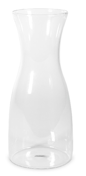 Karahvin SUPREMINOX, klaas, 0,5L, H20cm