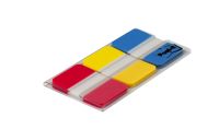 Indeksid Post-it Strong 686 25x38mm 22x3tk, punane/kollane/sinine