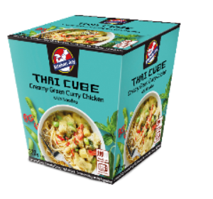 Kana kreemjas KITCHEN JOY, rohelise karri ja nuudlitega, külmutatud, 320g