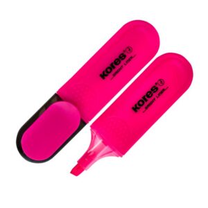 Tekstimarker KORES BRIGHT LINER, roosa