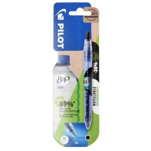 Geelpliiats PILOT GEL, 0,7 mm, must