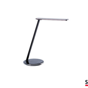 Laualamp SUN-FLEX®QLITE ™ integreeritud juhtmevaba telefonilaadijaga, must