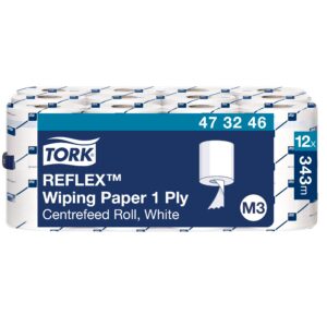 Rullpaberrätikud TORK Reflex M3, 35x19,8cm, 1-kih, valge