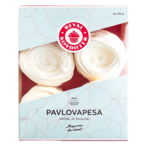 REVAL KONDIITER Pavlova beseekoogi põhjad karbis, 8x22g
