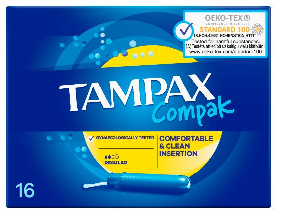 TAMPAX tampoonid Compak Regular 16tk