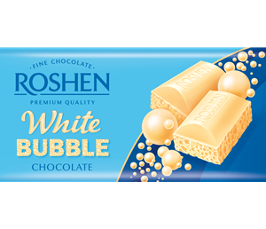 Valge šokolaad ROSHEN õhuline 80g