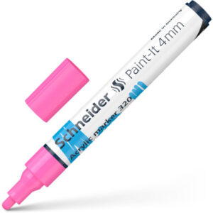 Akrüülmarker SCHNEIDER Paint-it 320, 4mm, roosa