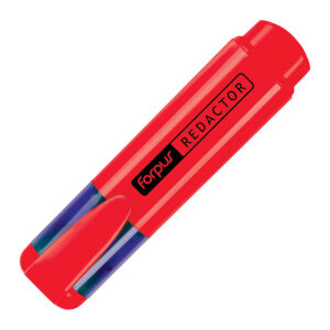 Tekstimarker Forpus Redactor, 2-5mm  punane
