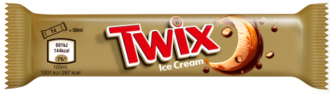 Jäätise batoon TWIX 40g