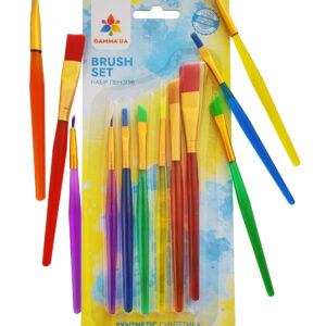 Pintslite komplekt GAMMA, sünteetiline, 6 tk.