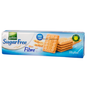 Küpsised GULLON suhkruvabad kiudainerikkad, 170g