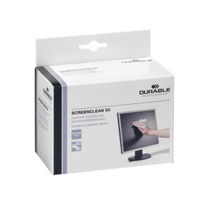 Ekraanipuhastuslapid DURABLE Screenclean, 50tk