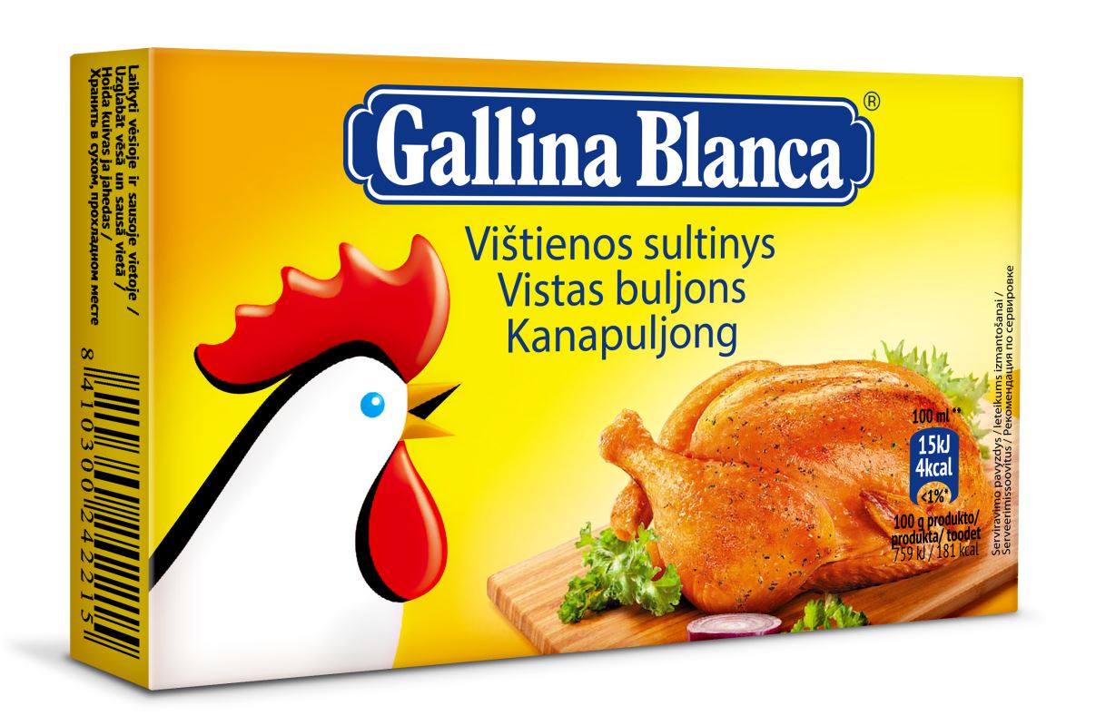 Puljong GALLINA BLANCA kana, 8*10g