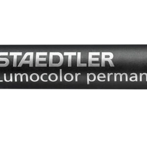Marker permanentne Staedtler Lumocolor F/0,6 mm,must