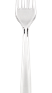 Kahvlid, SUPERIOR,  plastik, PS, läbipaistev,korduvkasutatav 17 cm, 50 tk