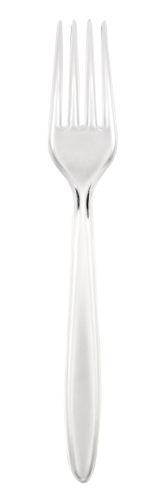 Kahvlid, SUPERIOR,  plastik, PS, läbipaistev,korduvkasutatav 17 cm, 50 tk