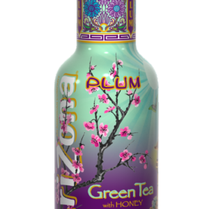 Jäätee ARIZONA, Mee ja ploomimahlaga, 0.45l PET