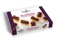 Külmutatud miniekleerid POPPIES, šokolaaditäidisega, 200g