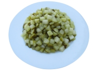 WASTA Marineeritud kurgi kuubikud,10x10x10mm, 10,7kg/6 kg