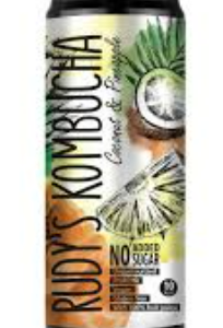 Karastusjook RUDY'S, Kombucha, Coconut & Pineapple, 330ml, purk