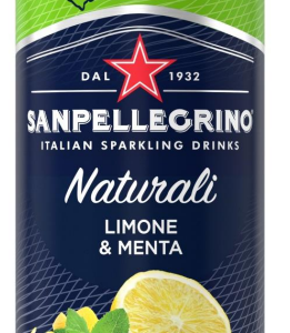 Karastusjook SANPELLEGRINO  Naturali Limone & Menta, gaseeritud, 0,33L, purk