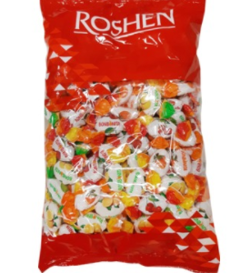 Karamellkompvekid, ROSHEN, erinevad maitsed, BOMBONITA, 1 kg
