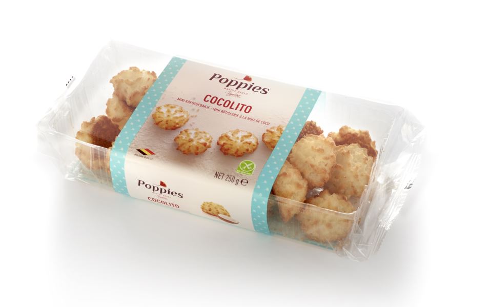 Kookosekupsised POPPIES Cocolito, 250 g