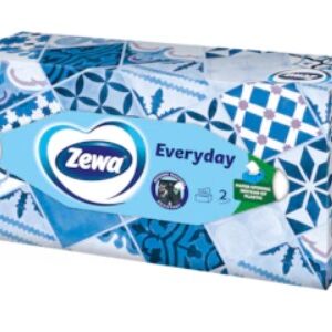 Salvrätikud karbis ZEWA Everyday, 2-kihiline, 100tk