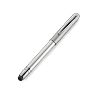 Tempel Colop Pen Alu Magnet, hõbedane korpus, must padi
