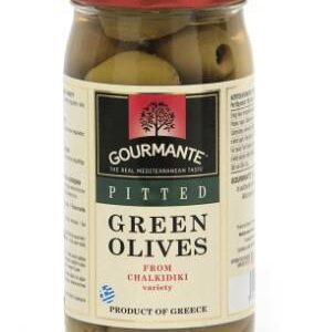Oliivid GOURMANTE kivideta rohelised soolvees, 370ml