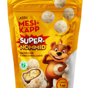 Maisipallid Mesikäpp KALEV kahes šokolaadis 90g