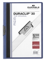 Kiillukuga kaaned Durable DURACLIP® Original 30, tumesinine