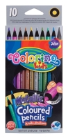 Värvipliiatsid Colorino Mettalic, 10 värvi