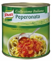Paprika tomatikastmes KNORR Collezione Italiana Peperonata 2,6kg